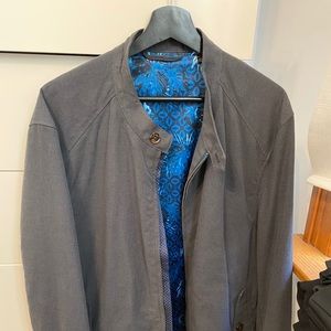 Ted Baker Kinver Zip Harrington Jacket Size 7